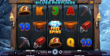 Super Miner – Silver Fortunes: Máquina tragaperras