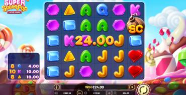 Super Sugar Pop — Hold&Win: Ganancias