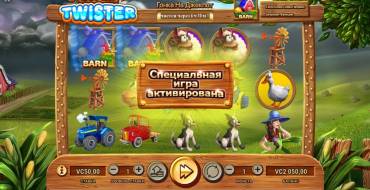 Super Twister: Tiradas Gratis