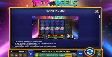 Telly Reels: Reglas