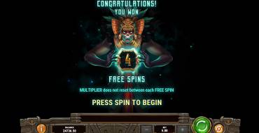 Temple of Tollan: Giros gratis