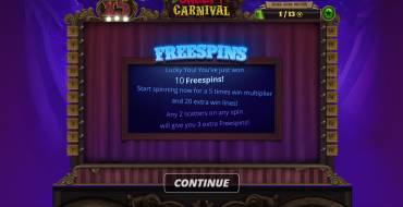 The Creepy Carnival: Giros gratis