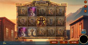 The Gunman of Goldwood: Interfaz