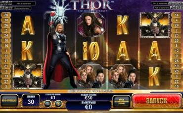 Thor: The Mighty Avenger tragamonedas online