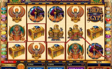 Throne of Egypt tragamonedas online