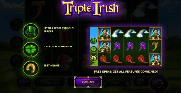 Triple Irish: Características únicas