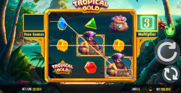 Tropical Gold: Multiplicadores