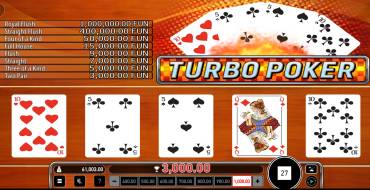 Turbo Poker: Ganancias