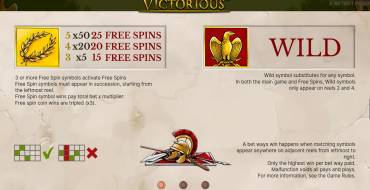 Victorious MAX: Tiradas gratuitas y/o re-giros