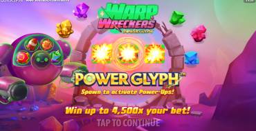 Warp Wreckers Power Glyph: Máquina tragaperras