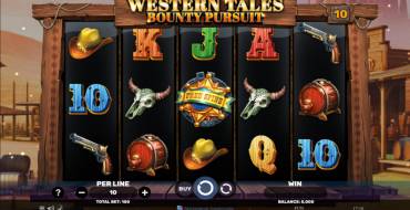 Western Tales – Bounty Pursuit: Máquina tragaperras