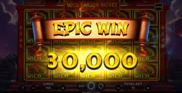 Wild Dragon Riches: Ganancias