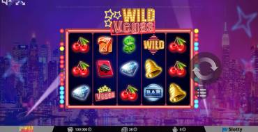 Wild Vegas: Interfaz