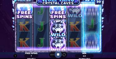 Wolf Fang – Crystal Caves: Giros gratis