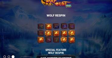 Wolf Hunt — Dice: Características únicas