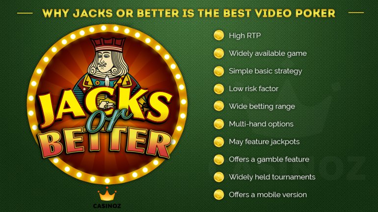 ventajas del video poker Jacks or Better