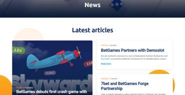 BetGames.TV: Noticias