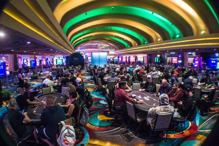 Evento de póquer en el MGM Grand