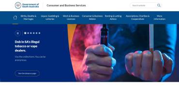 Consumer and Business Services: Página web oficial de los Servicios a los Consumidores y las Empresas