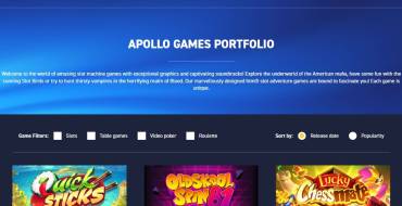 Apollo Games: Juegos