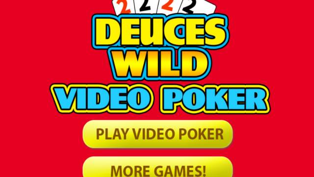 Los juegos de estrategia en el video poker Deuces Wild para "perezosa"