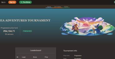 The "Sea Adventures" slot tournament: Torneo de tragaperras "Sea Adventures"