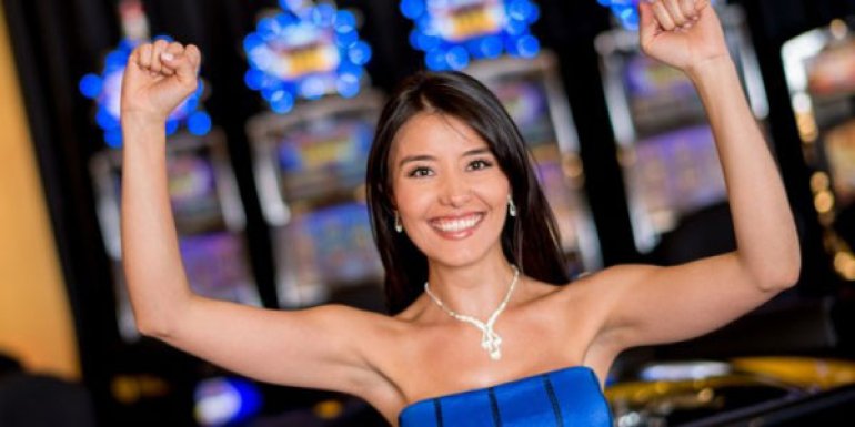 Mujeres en un casino