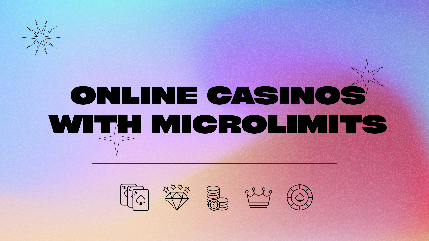 Casinos en línea con microlímites