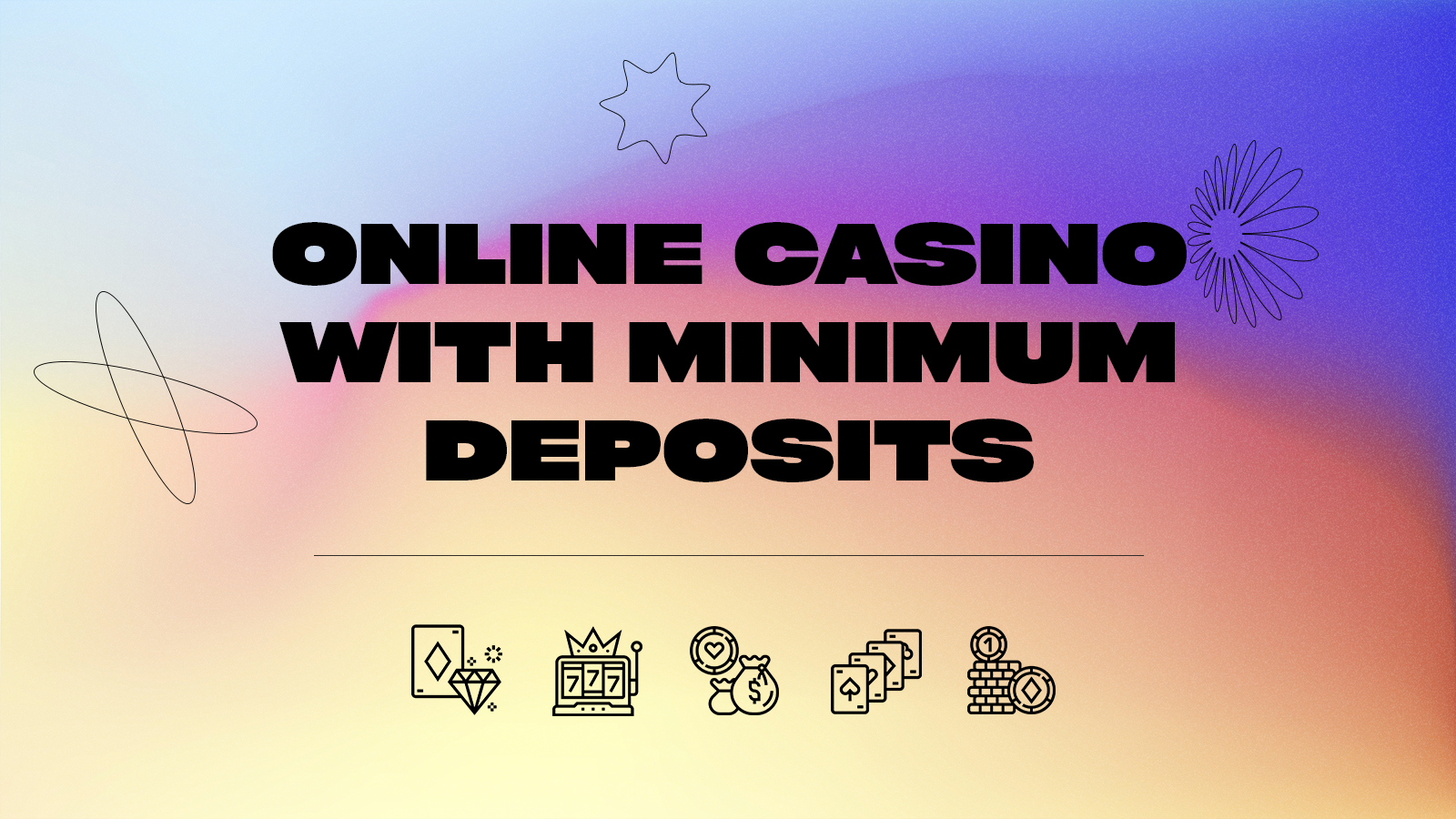 Casinos con depósitos mínimos